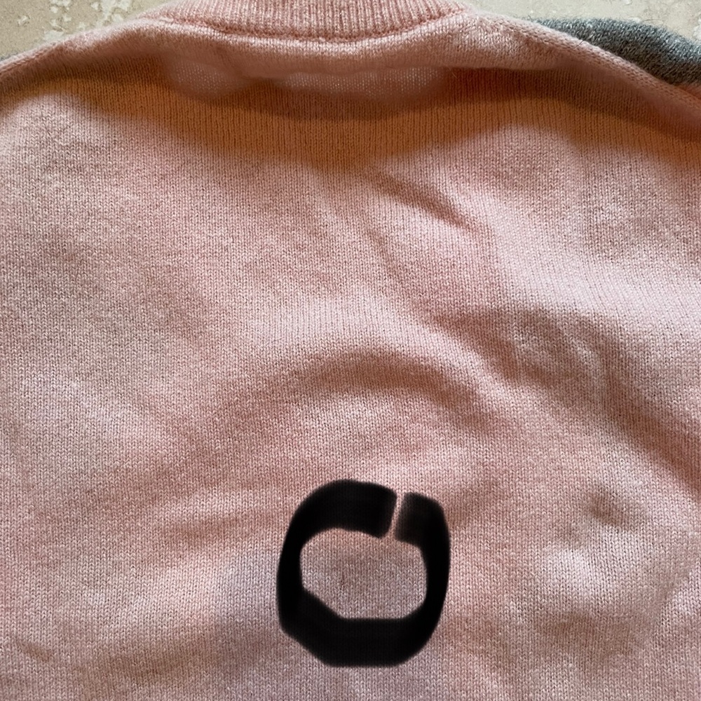 Pringle washable wool sweater l pink argyle - Picture 9 of 11